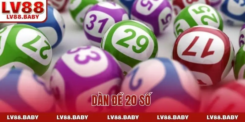 dàn đề 20 số