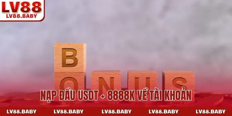 Nạp đầu USDT + 8888K về tài khoản